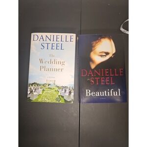 Lot of 2 Danielle Steel Hardcover Books. The Wedding Planner & Beautiful